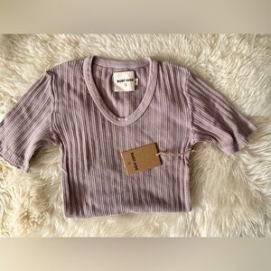 NWT Rudy Jude lilac pointelle xs
